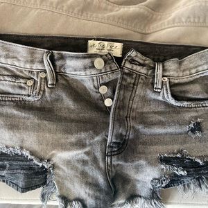 Free People Denim Shorts